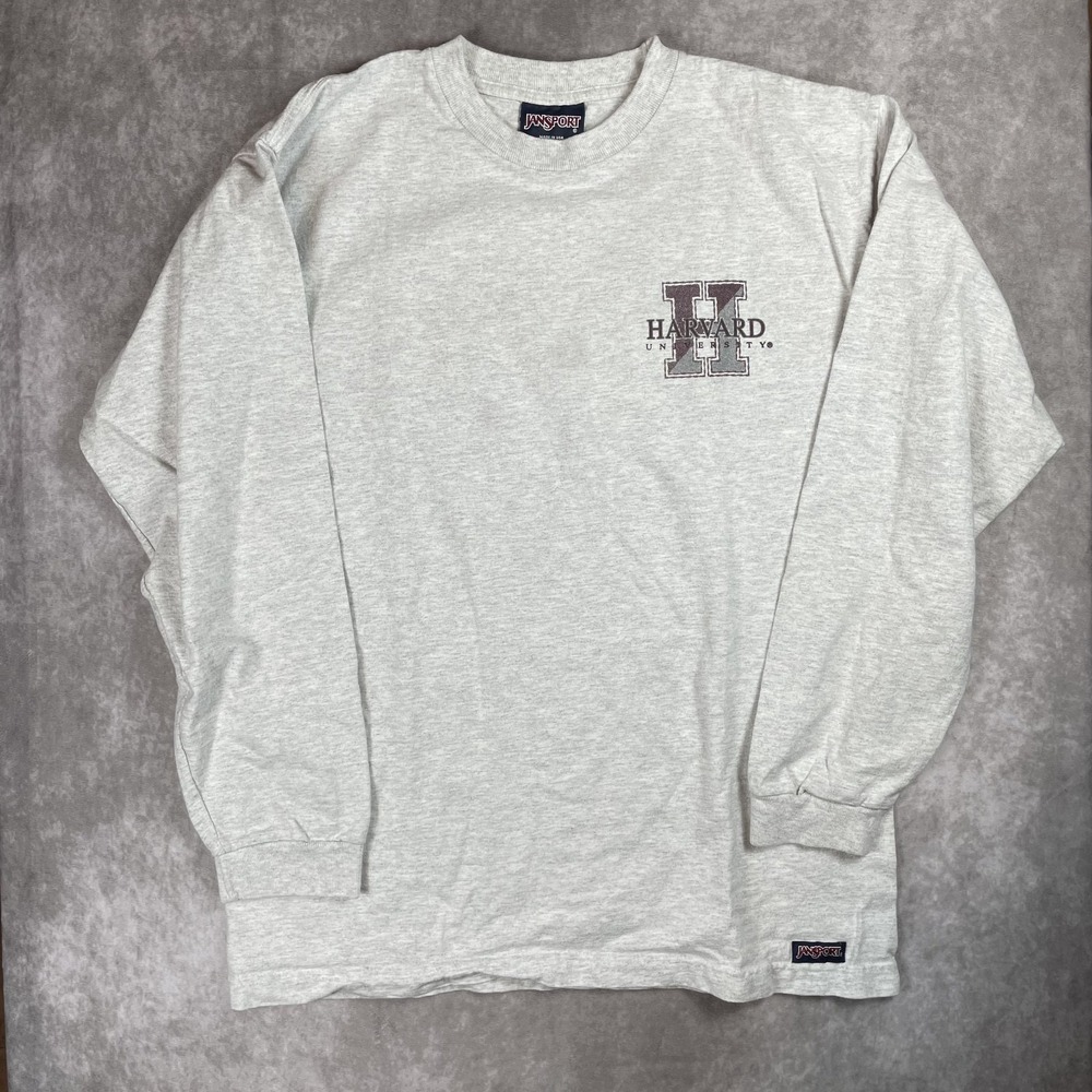 Vintage 90s Harvard University Sweatshirt Jansport Size Medium‎ Made in USA